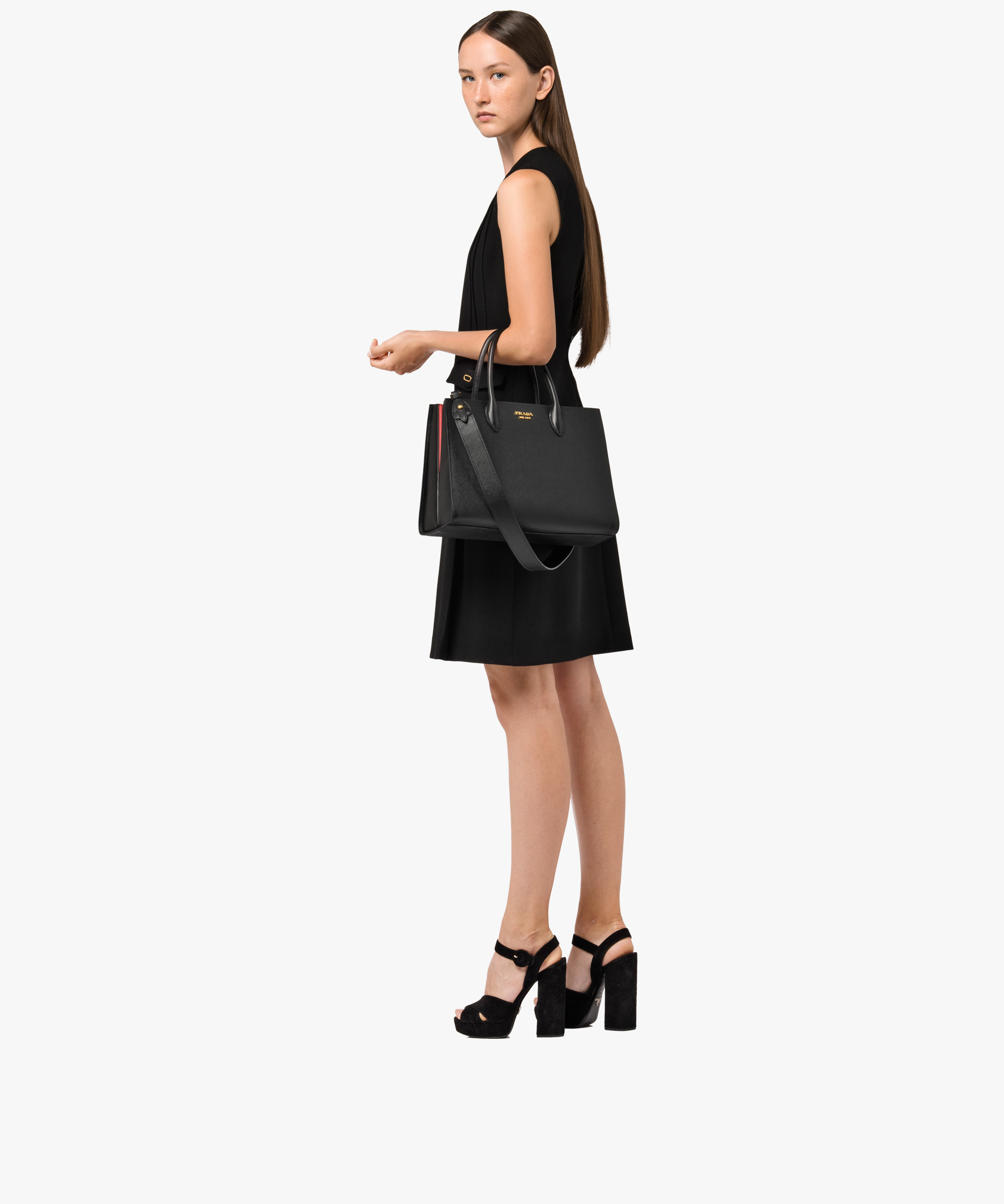 Large Saffiano Leather Handbag | Prada