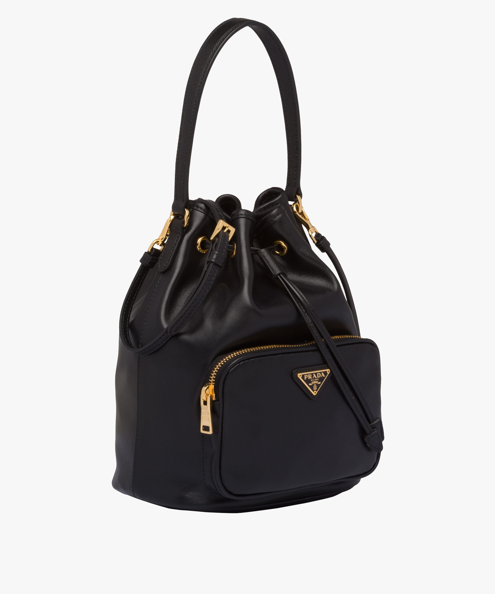 Prada Duet leather shoulder bag | Prada