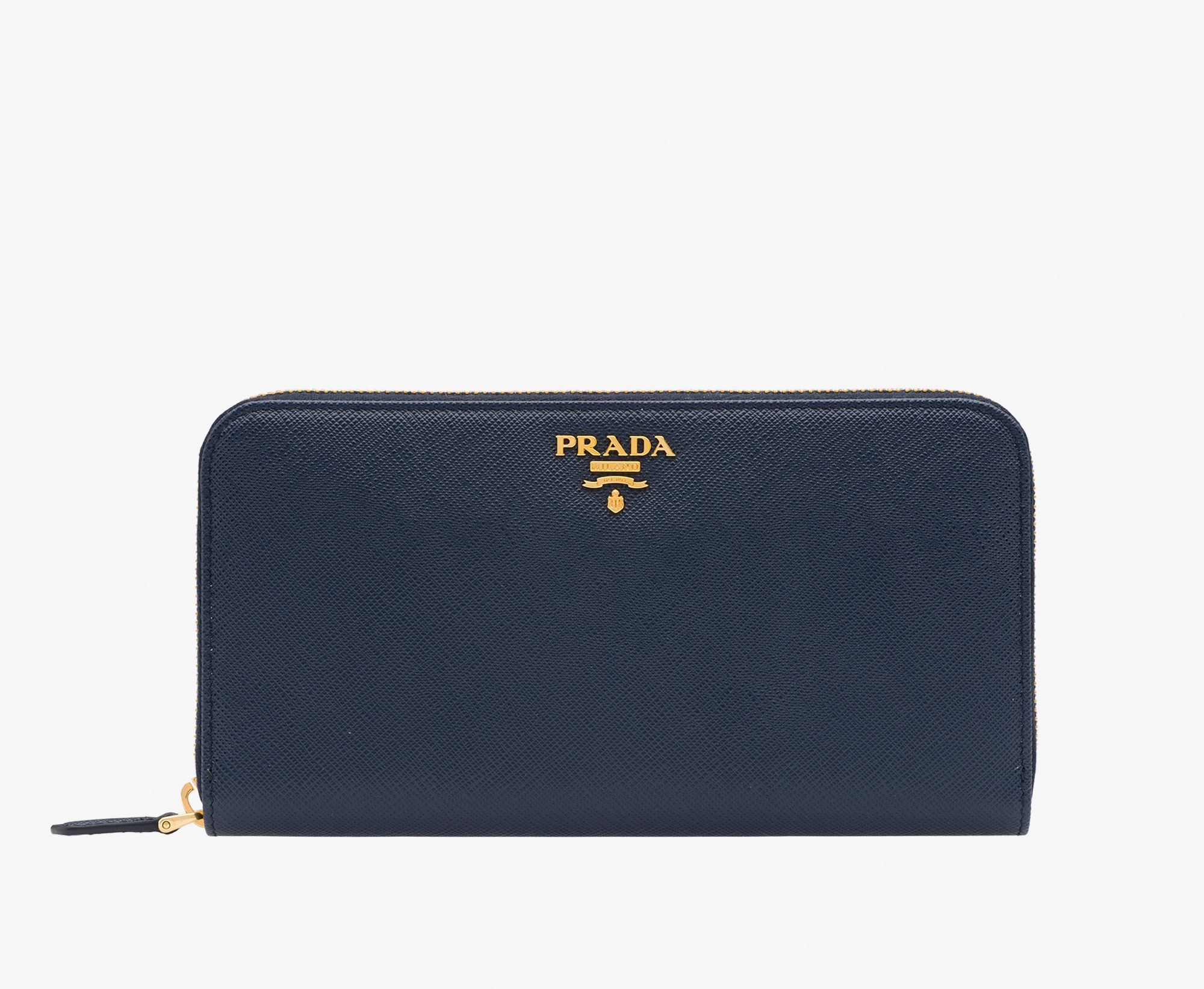 blue prada purse