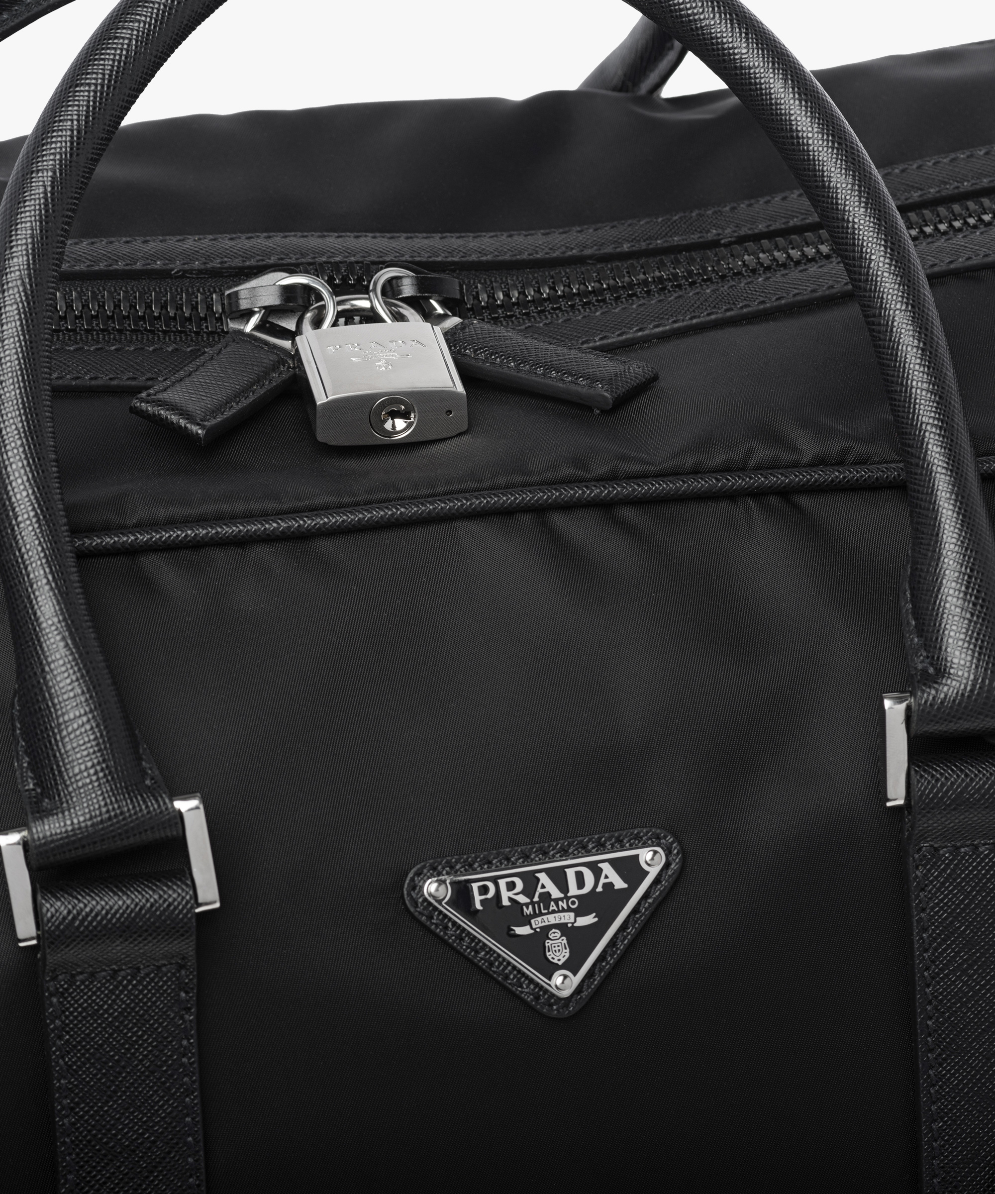 duffle bag prada