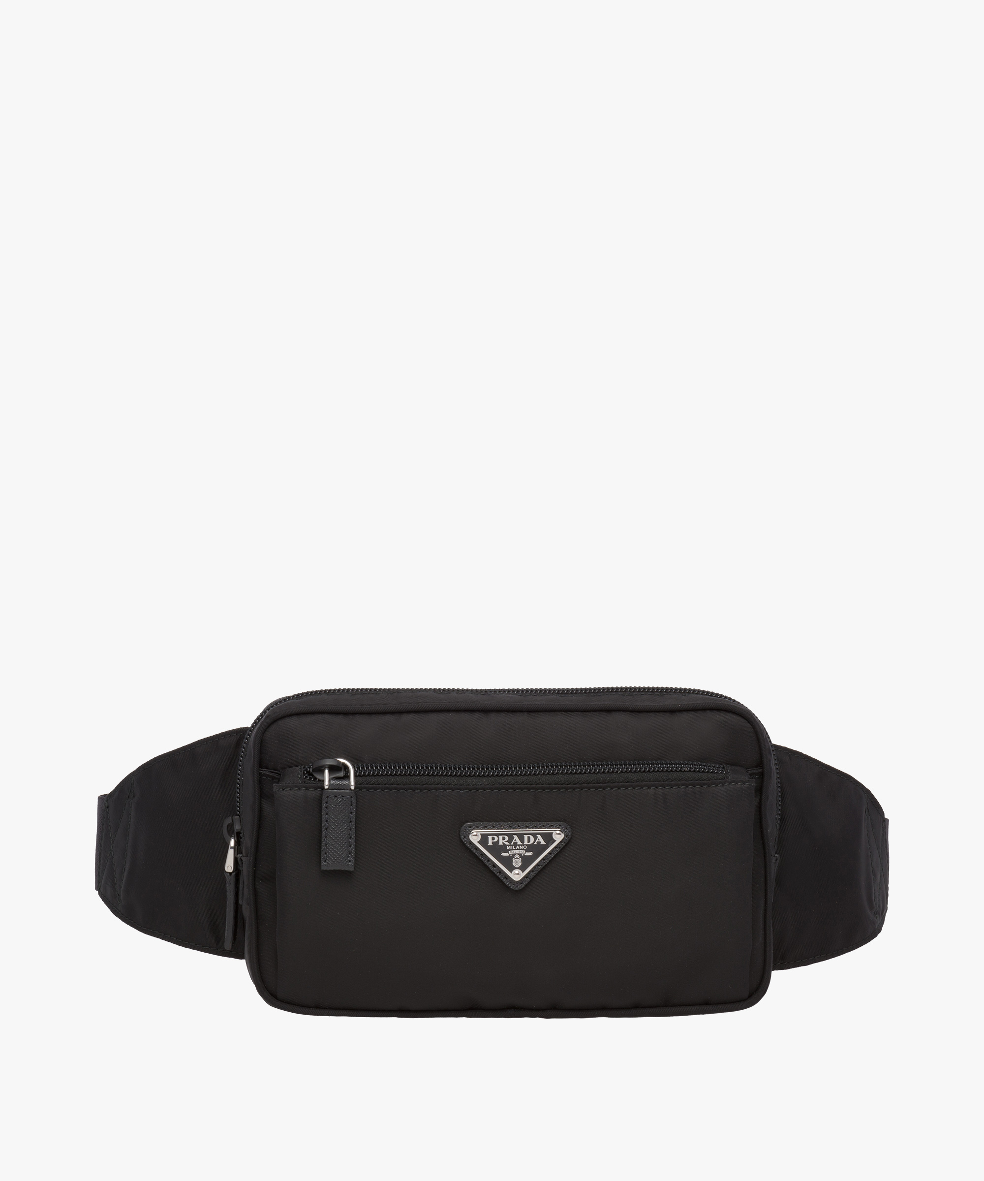 Nylon and Saffiano Leather Belt Bag | Prada